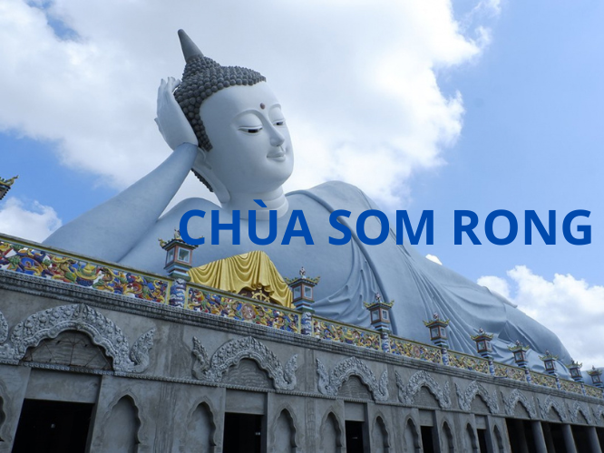 Chùa Som Rong Sóc Trăng - Ngôi chùa Khmer với tượng Phật nằm khổng lồ